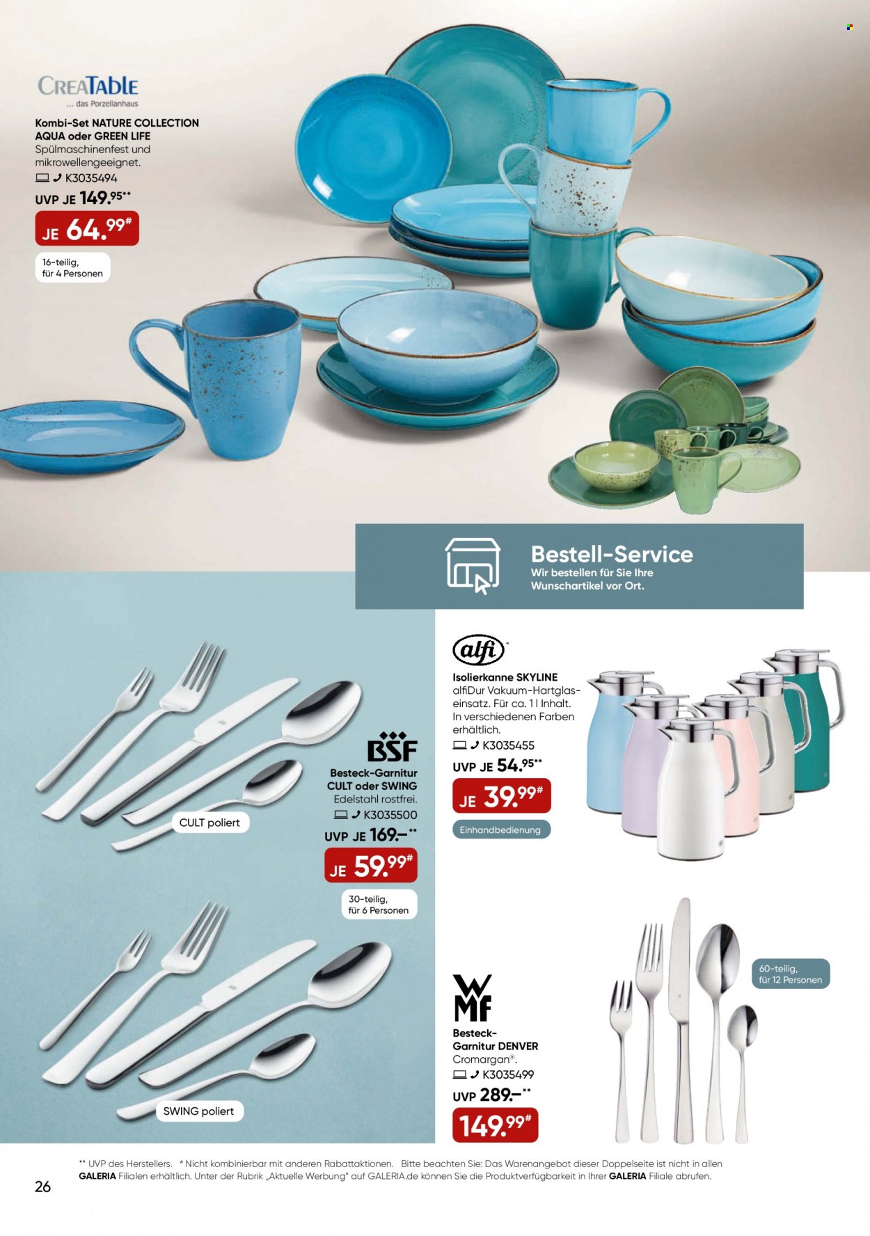 GALERIA Karstadt Kaufhof Prospekte  - 31.05.2023 - 6.06.2023. Seite 26