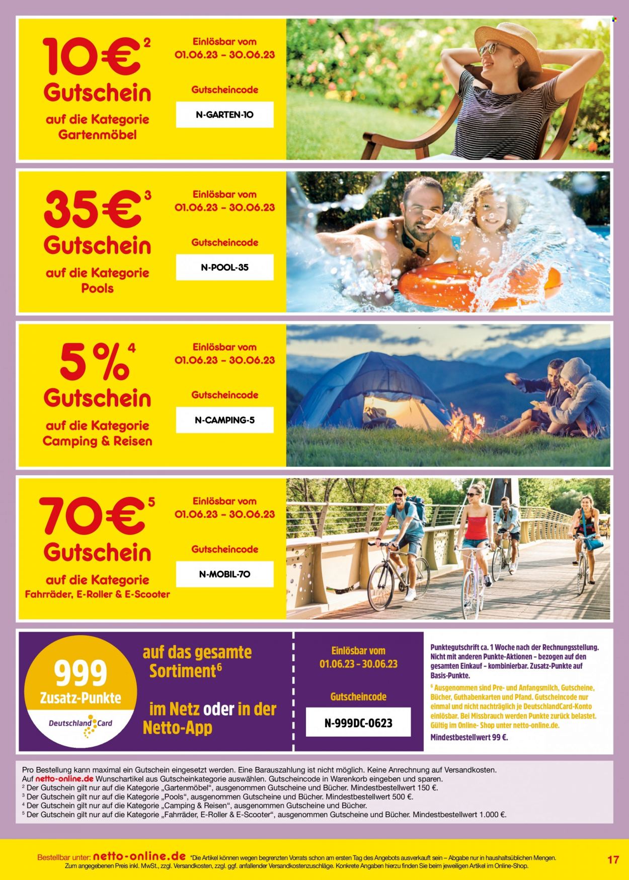 Netto Marken-Discount Prospekte  - 1.06.2023 - 30.06.2023. Seite 17
