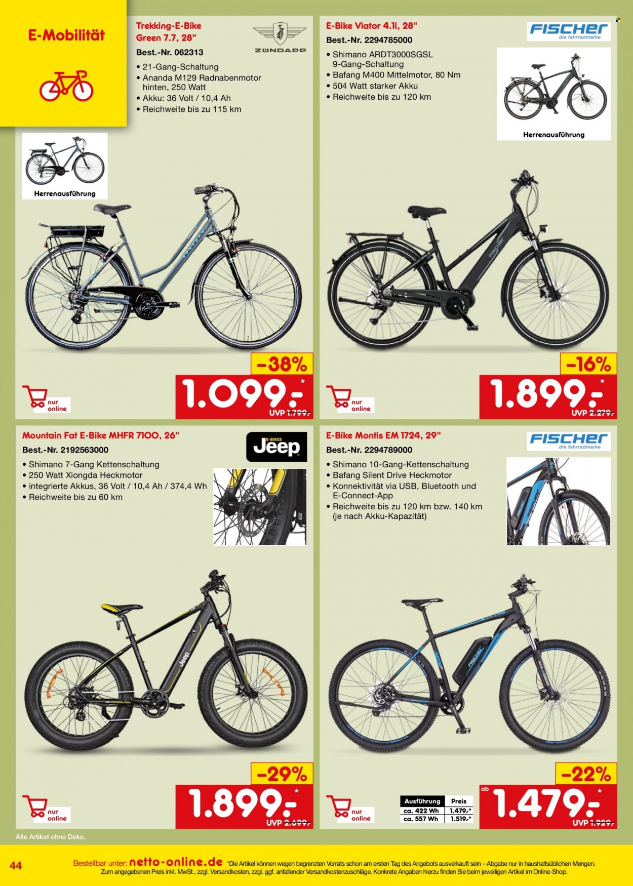 Netto Marken-Discount Prospekte  - 1.06.2023 - 30.06.2023. Seite 44
