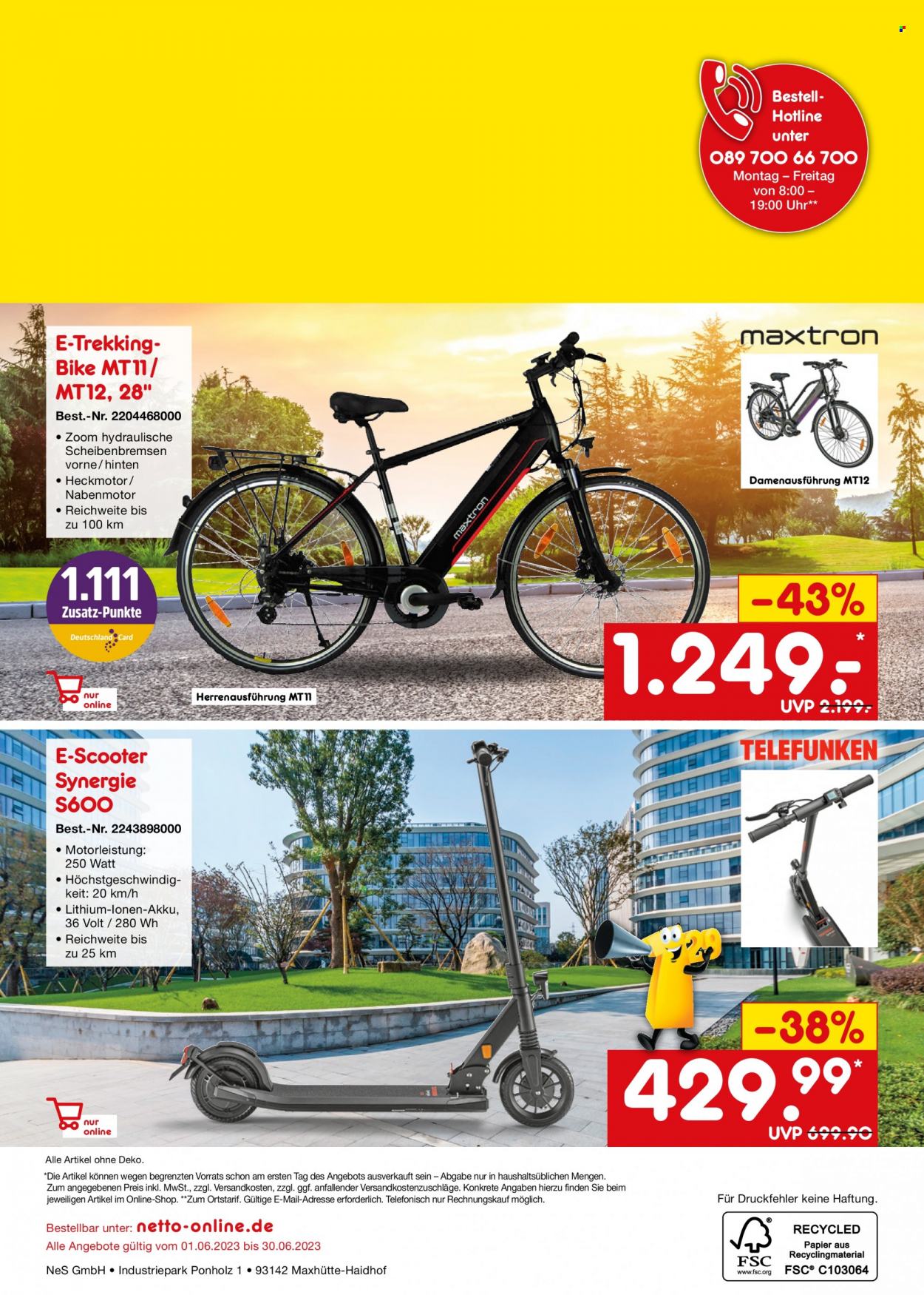 Netto Marken-Discount Prospekte  - 1.06.2023 - 30.06.2023. Seite 48