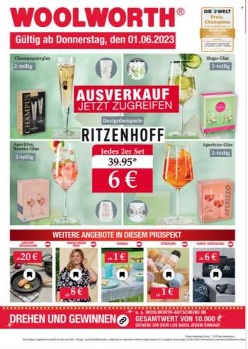 Prospekte Woolworth - 1.06.2023 - 7.06.2023.
