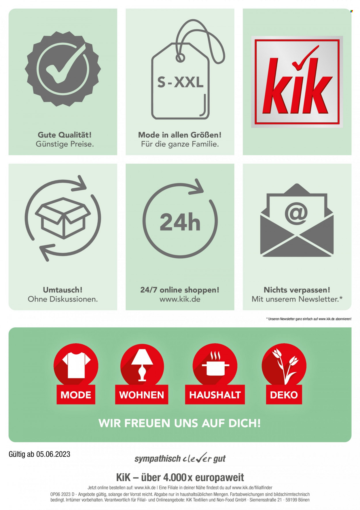 Kik Prospekte  - 5.06.2023 - 18.06.2023. Seite 24