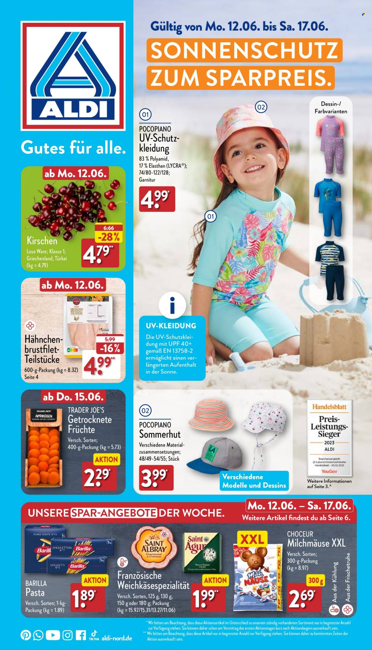ALDI Nord Prospekte  - 12.06.2023 - 17.06.2023. Seite 1