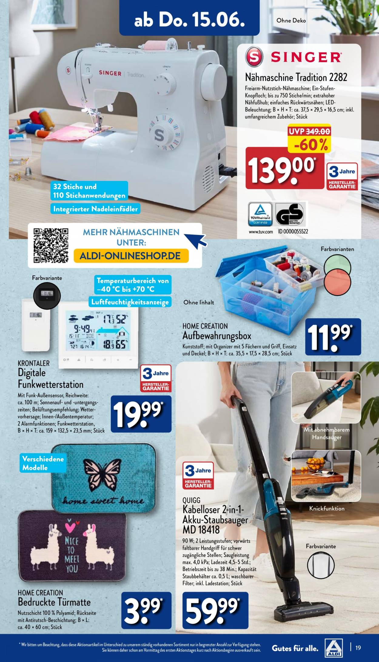 ALDI Nord Prospekte  - 12.06.2023 - 17.06.2023. Seite 19