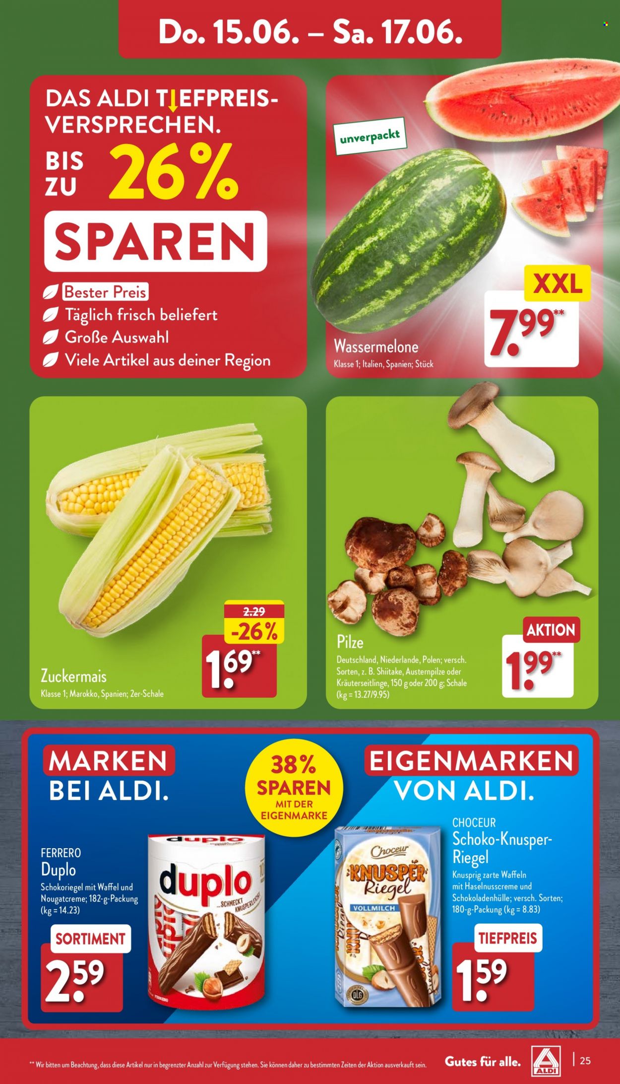 ALDI Nord Prospekte  - 12.06.2023 - 17.06.2023. Seite 25