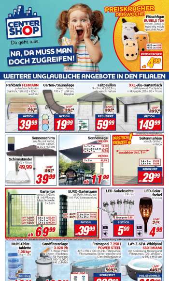 Prospekte CENTERSHOP - 5.06.2023 - 10.06.2023.