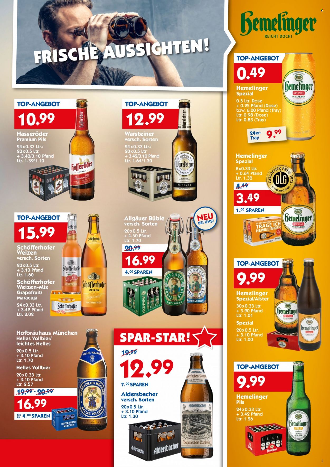 Hol'ab! Getränkemarkt Prospekte  - 5.06.2023 - 10.06.2023. Seite 3