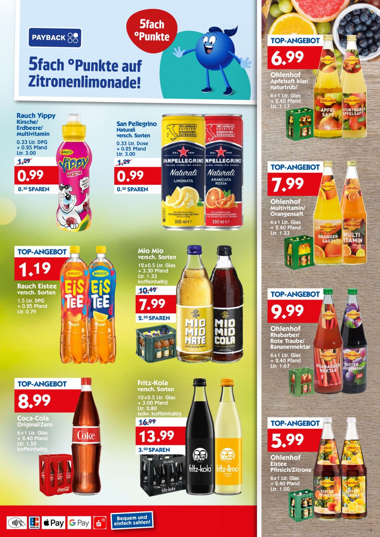 Hol'ab! Getränkemarkt Prospekte  - 5.06.2023 - 10.06.2023. Seite 5