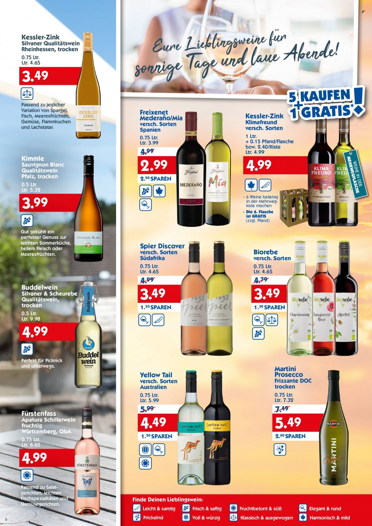 Hol'ab! Getränkemarkt Prospekte  - 5.06.2023 - 10.06.2023. Seite 6
