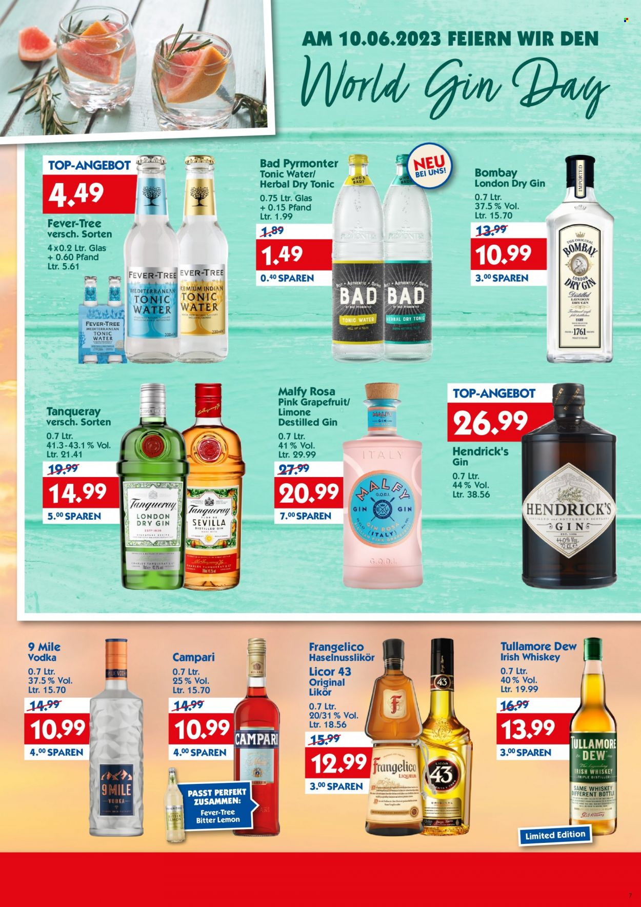 Hol'ab! Getränkemarkt Prospekte  - 5.06.2023 - 10.06.2023. Seite 7