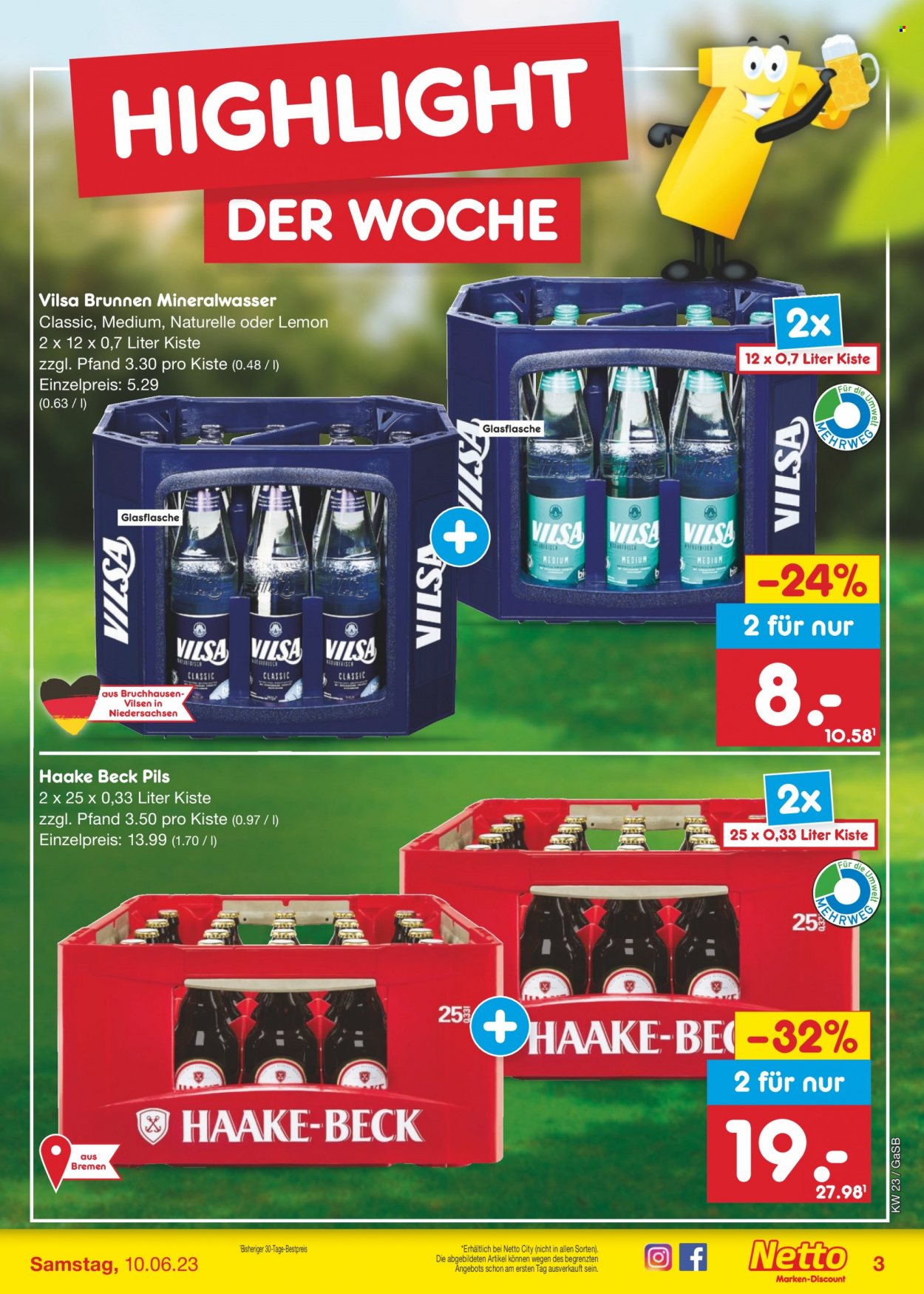 Netto Marken-Discount Prospekte  - 5.06.2023 - 10.06.2023. Seite 3