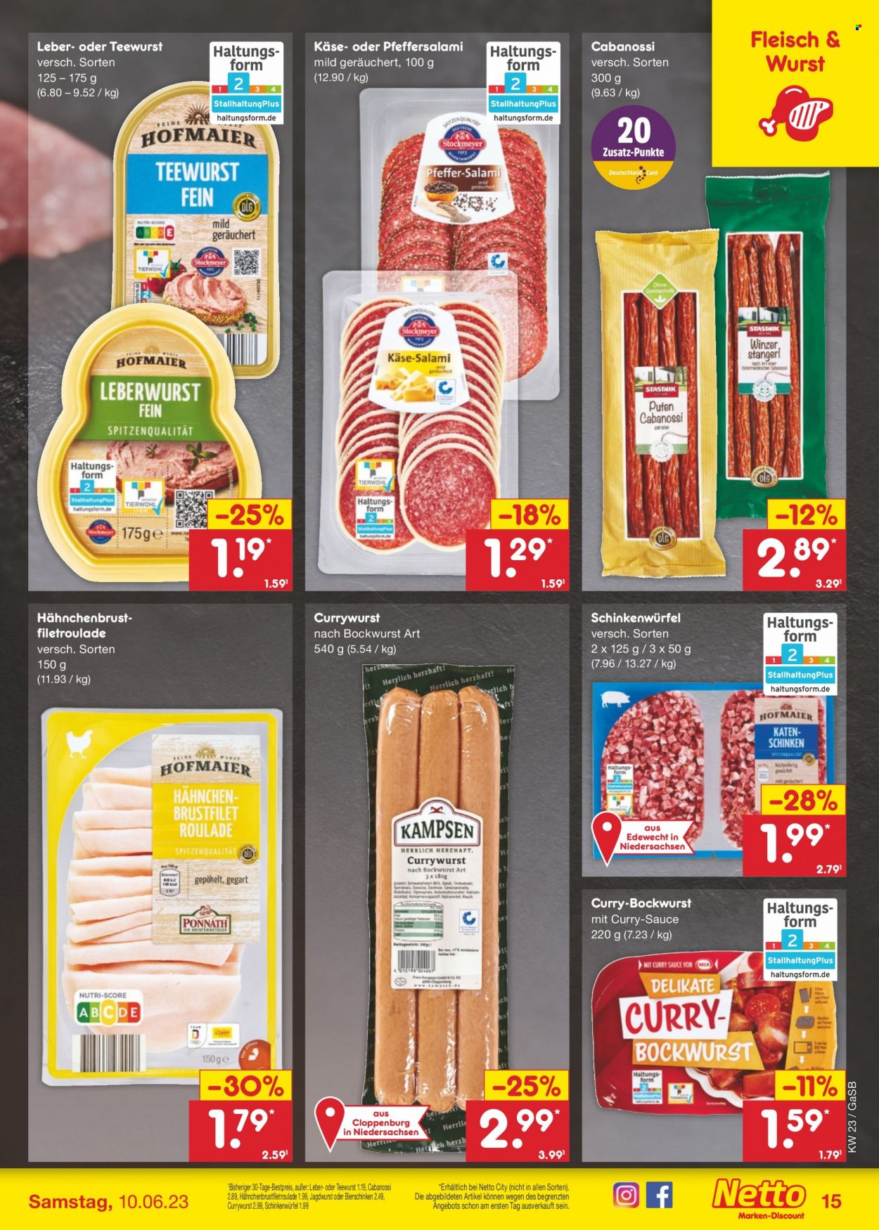 Netto Marken-Discount Prospekte  - 5.06.2023 - 10.06.2023. Seite 15