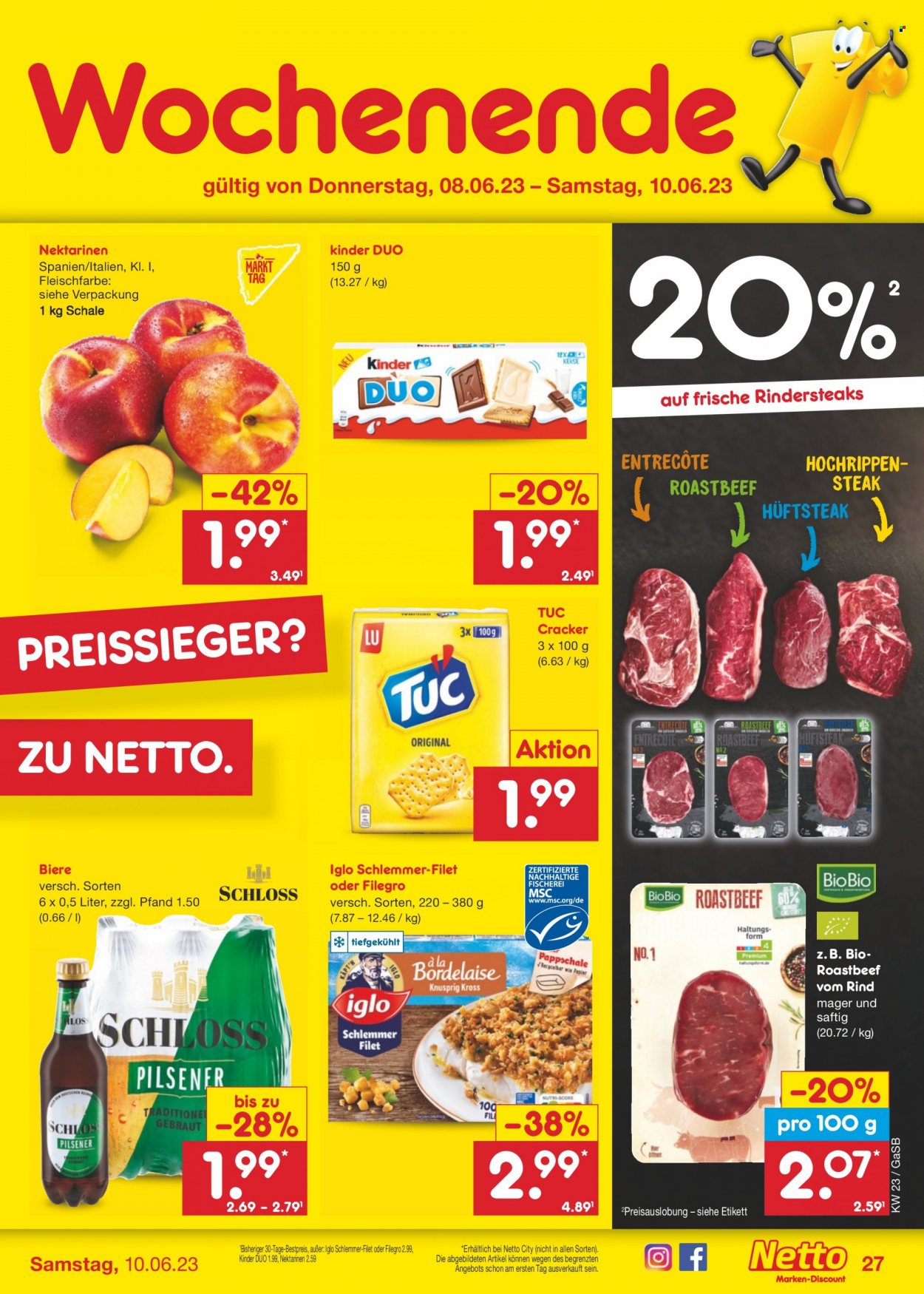 Netto Marken-Discount Prospekte  - 5.06.2023 - 10.06.2023. Seite 27