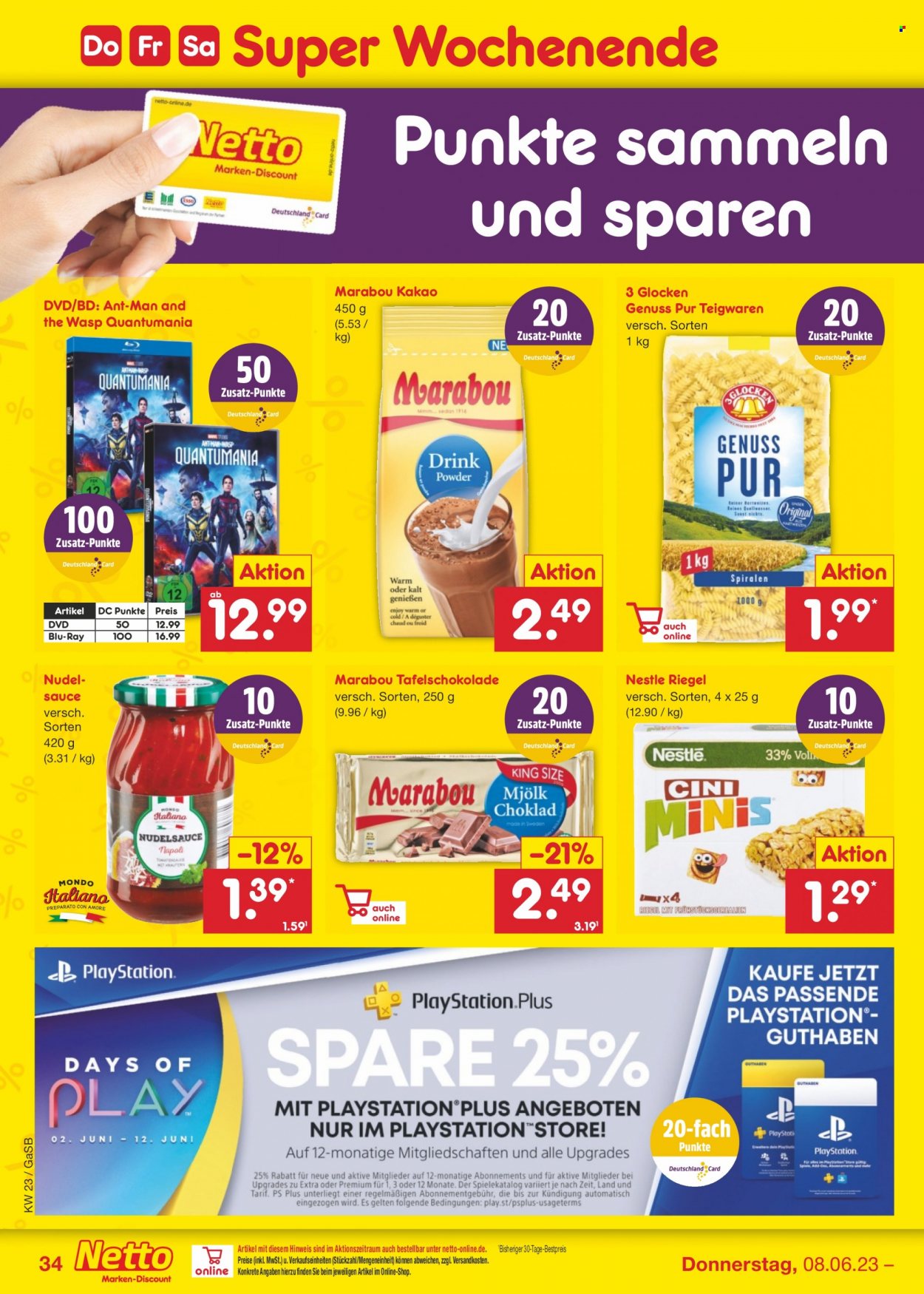 Netto Marken-Discount Prospekte  - 5.06.2023 - 10.06.2023. Seite 34