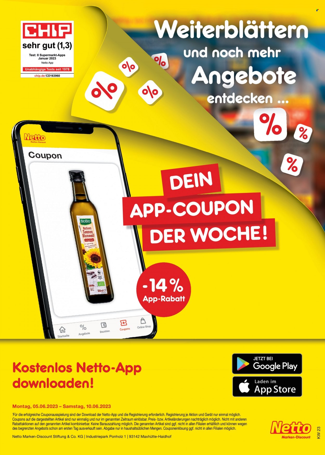 Netto Marken-Discount Prospekte  - 5.06.2023 - 10.06.2023. Seite 41