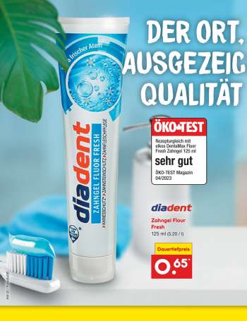 thumbnail - diadent Zahngel Flour Fresh