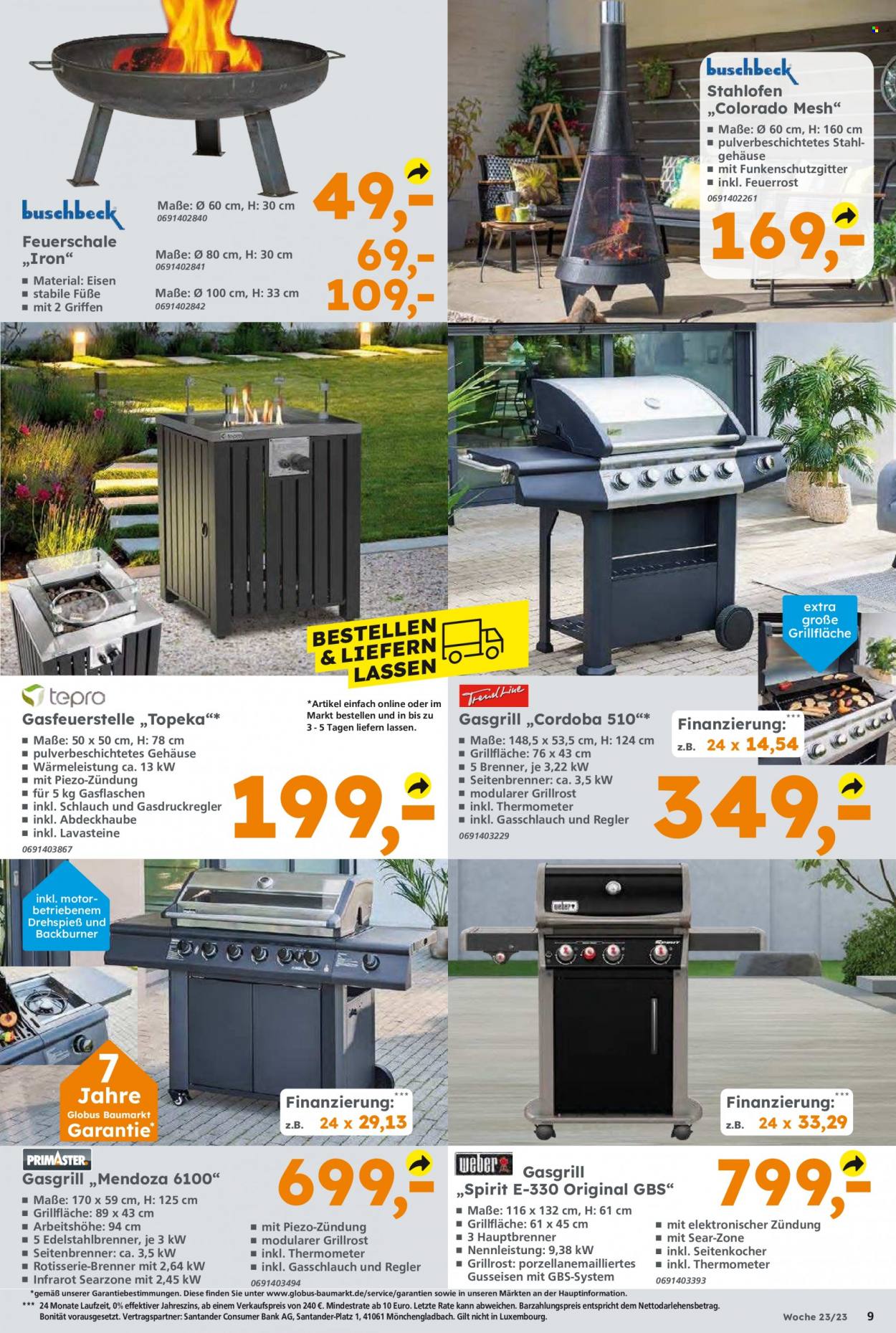 Globus Baumarkt Prospekte  - 5.06.2023 - 10.06.2023. Seite 9