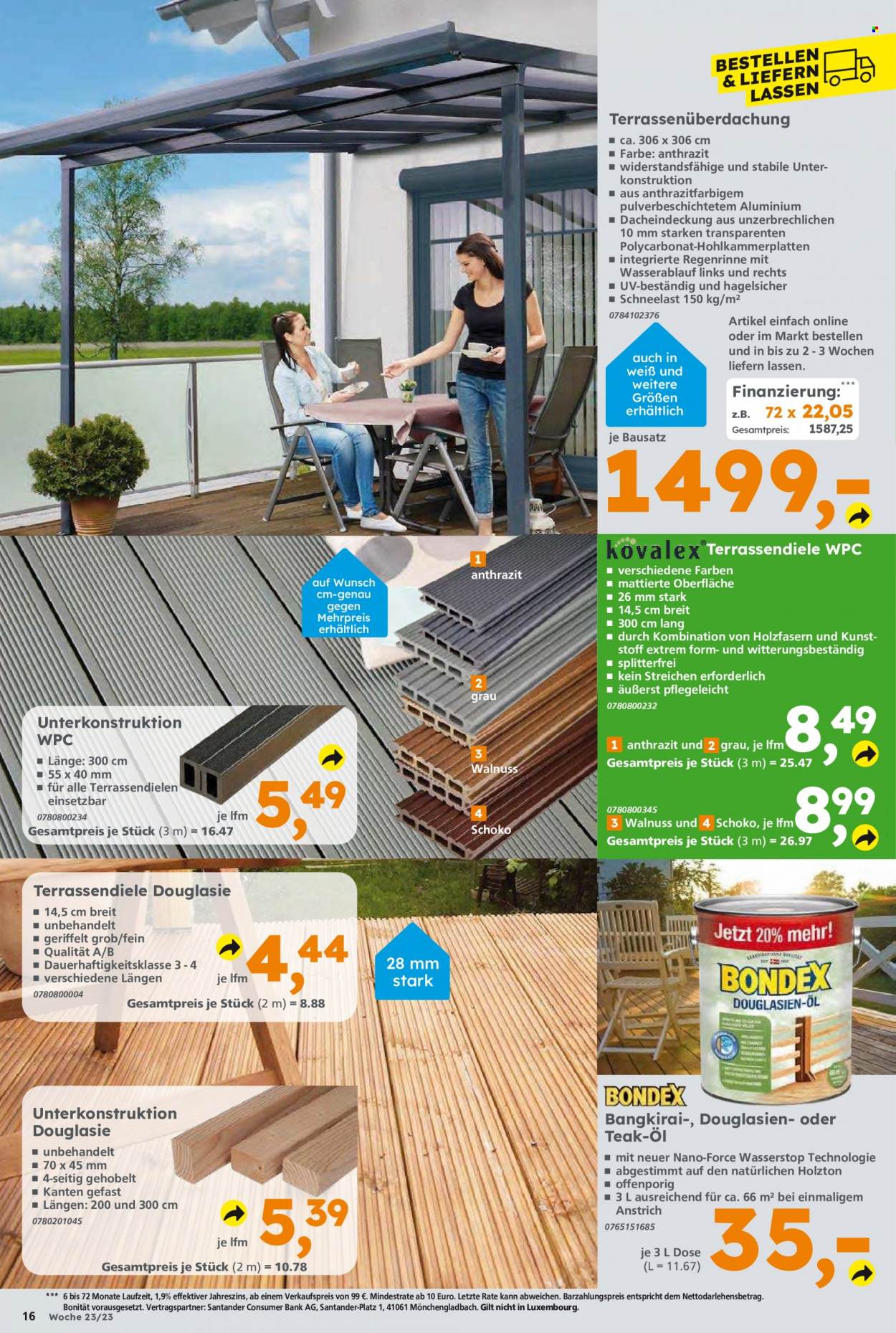 Globus Baumarkt Prospekte  - 5.06.2023 - 10.06.2023. Seite 16