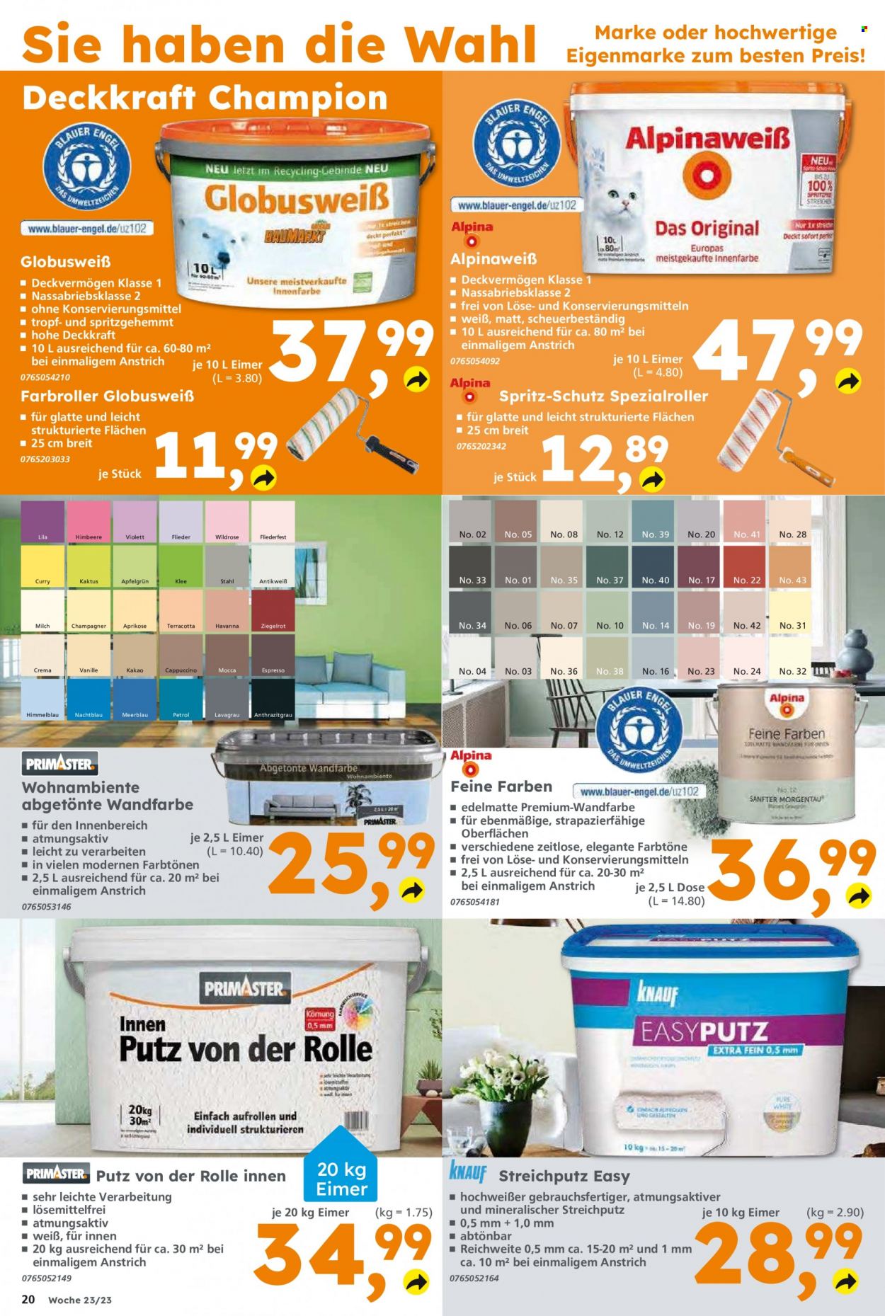Globus Baumarkt Prospekte  - 5.06.2023 - 10.06.2023. Seite 20