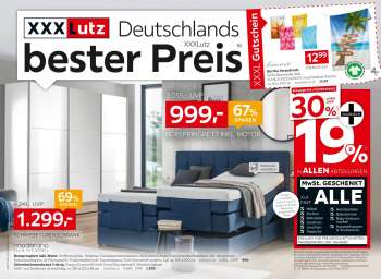 Prospekte XXXLutz - 4.06.2023 - 18.06.2023.