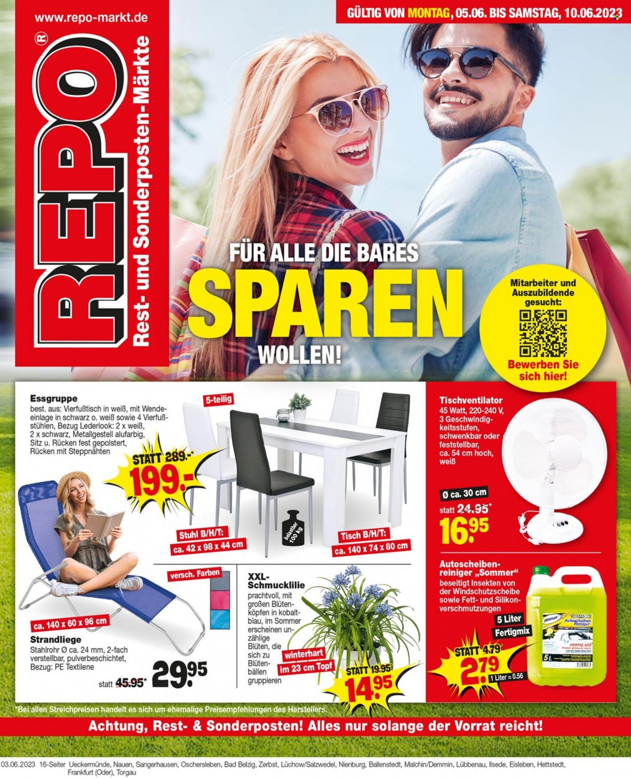 Repo Prospekte  - 5.06.2023 - 10.06.2023. Seite 1