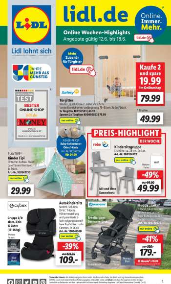 Prospekte Lidl - 12.06.2023 - 18.06.2023.