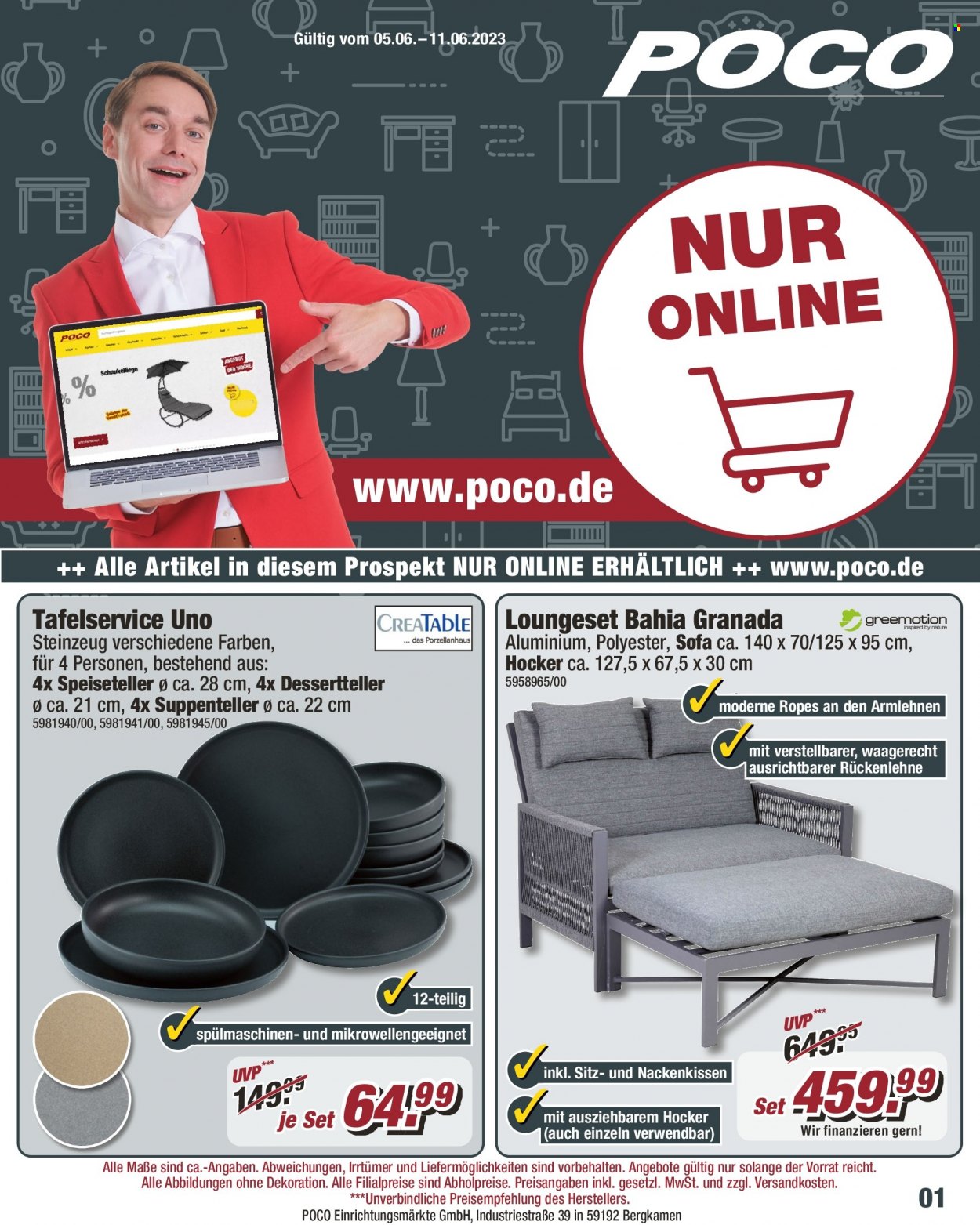 Poco Prospekte  - 5.06.2023 - 11.06.2023. Seite 1