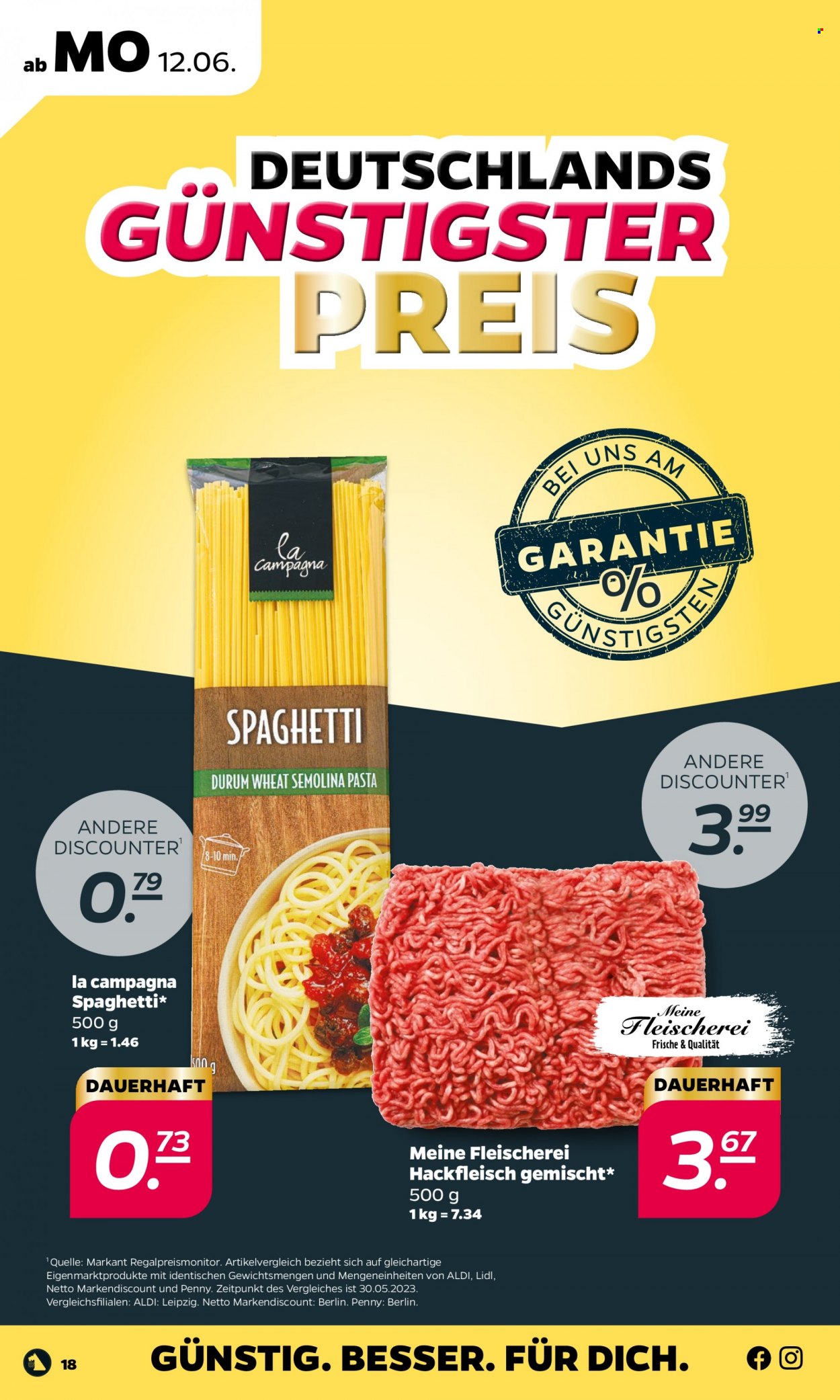 Netto Prospekte  - 12.06.2023 - 17.06.2023. Seite 18