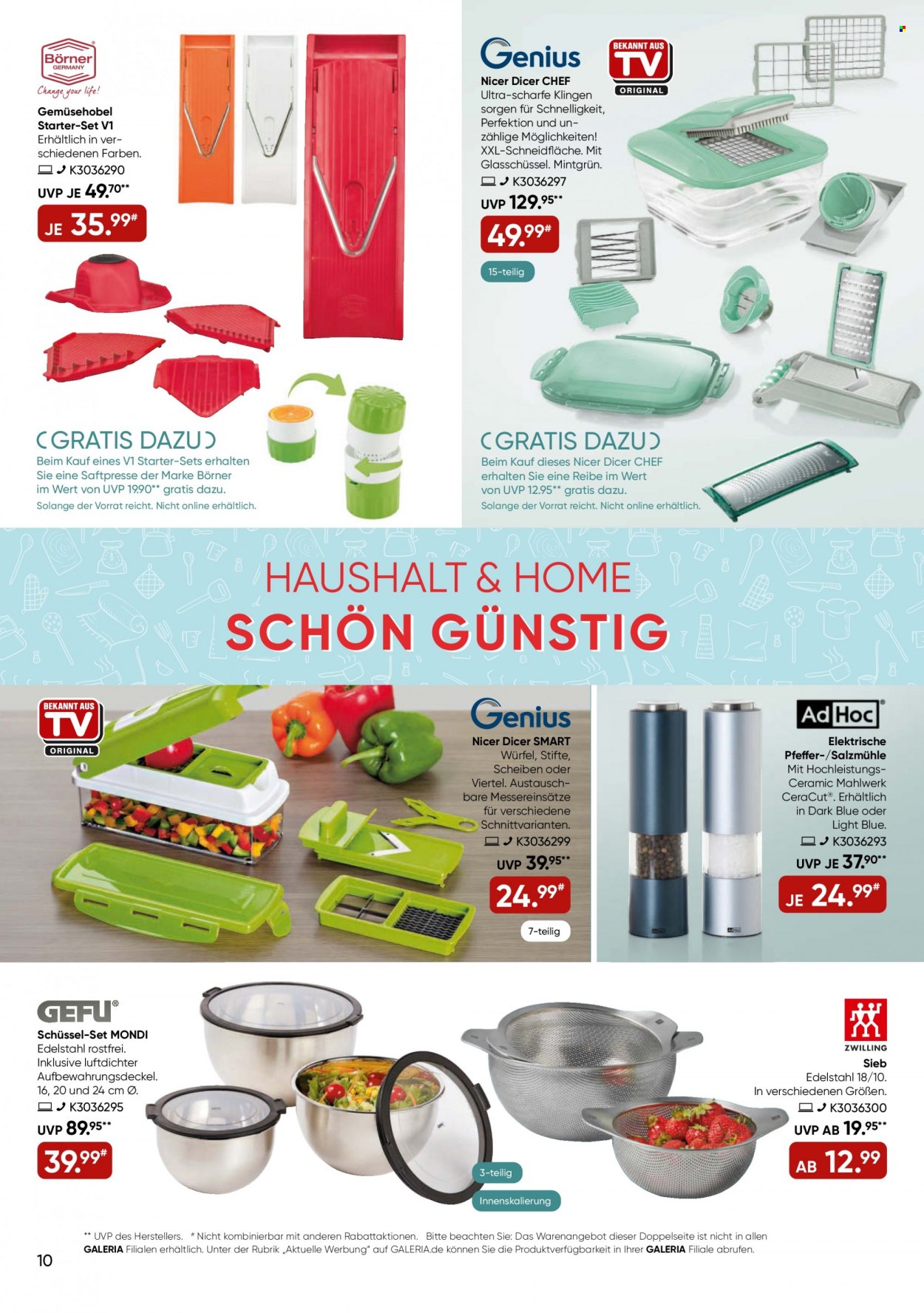 GALERIA Karstadt Kaufhof Prospekte  - 5.06.2023 - 11.06.2023. Seite 10