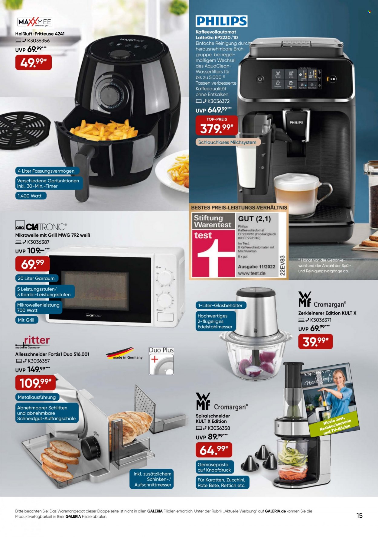 GALERIA Karstadt Kaufhof Prospekte  - 5.06.2023 - 11.06.2023. Seite 15