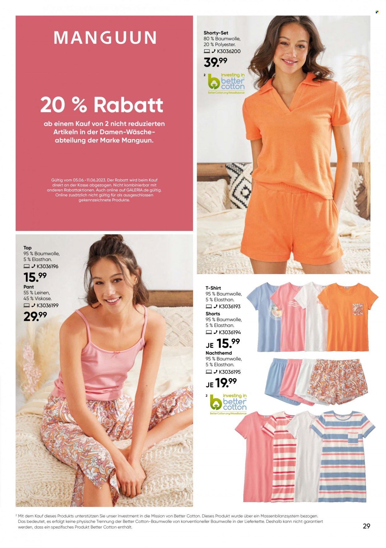 GALERIA Karstadt Kaufhof Prospekte  - 5.06.2023 - 11.06.2023. Seite 29