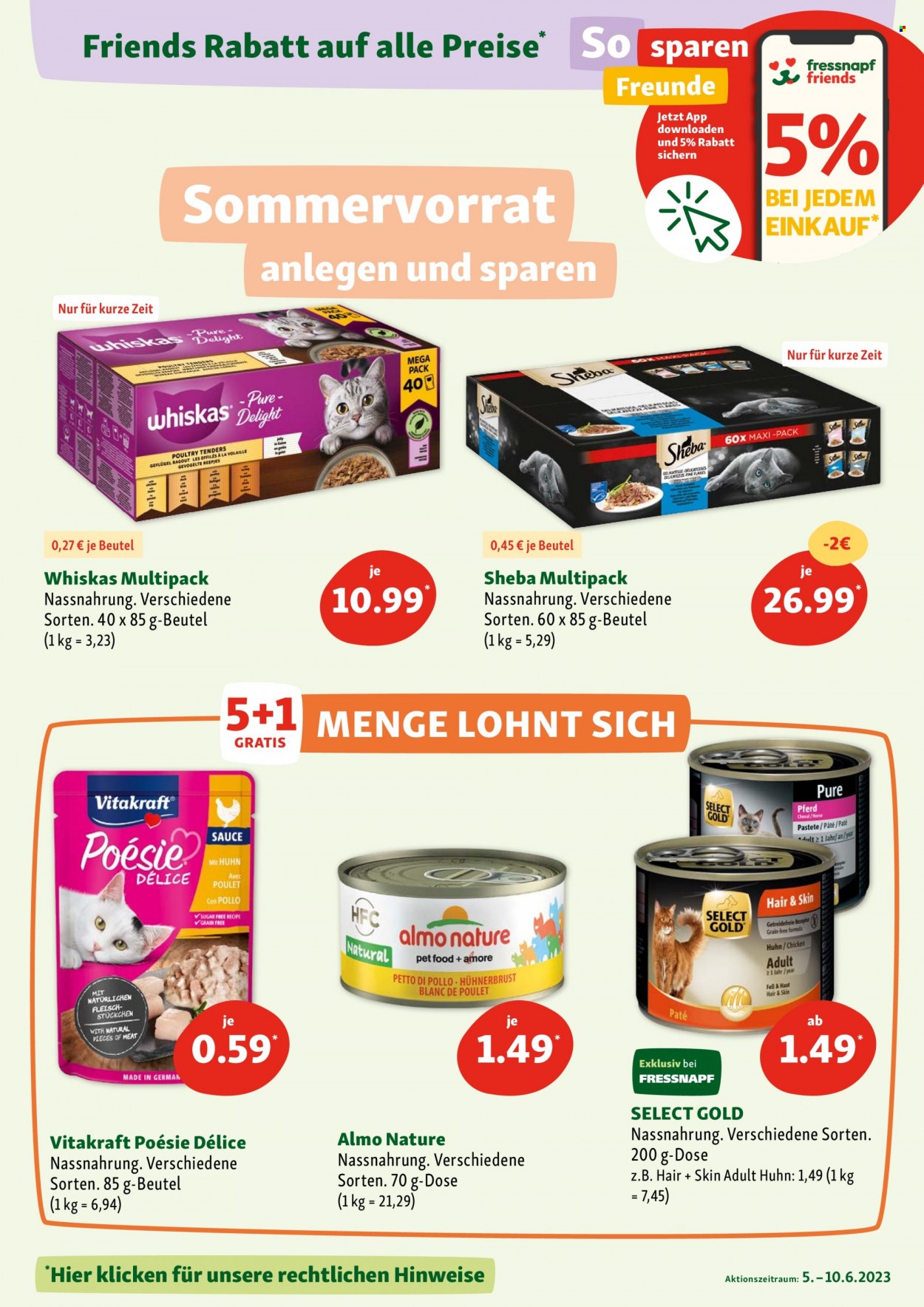 Fressnapf Prospekte  - 5.06.2023 - 10.06.2023. Seite 9