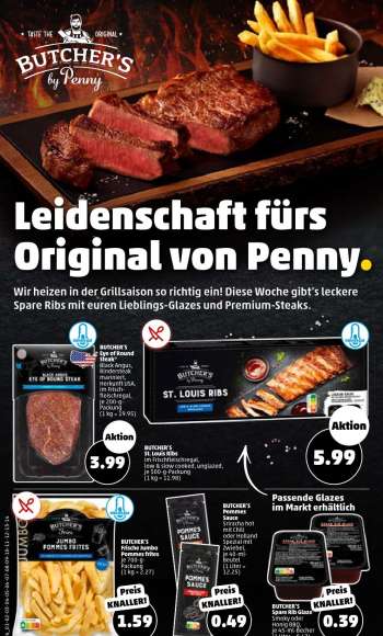 thumbnail - BUTCHER'S Spare Rib Glaze Smoky oder Honig BBQ ml Becher je 45 - ( 1 Liter = 8.67 )