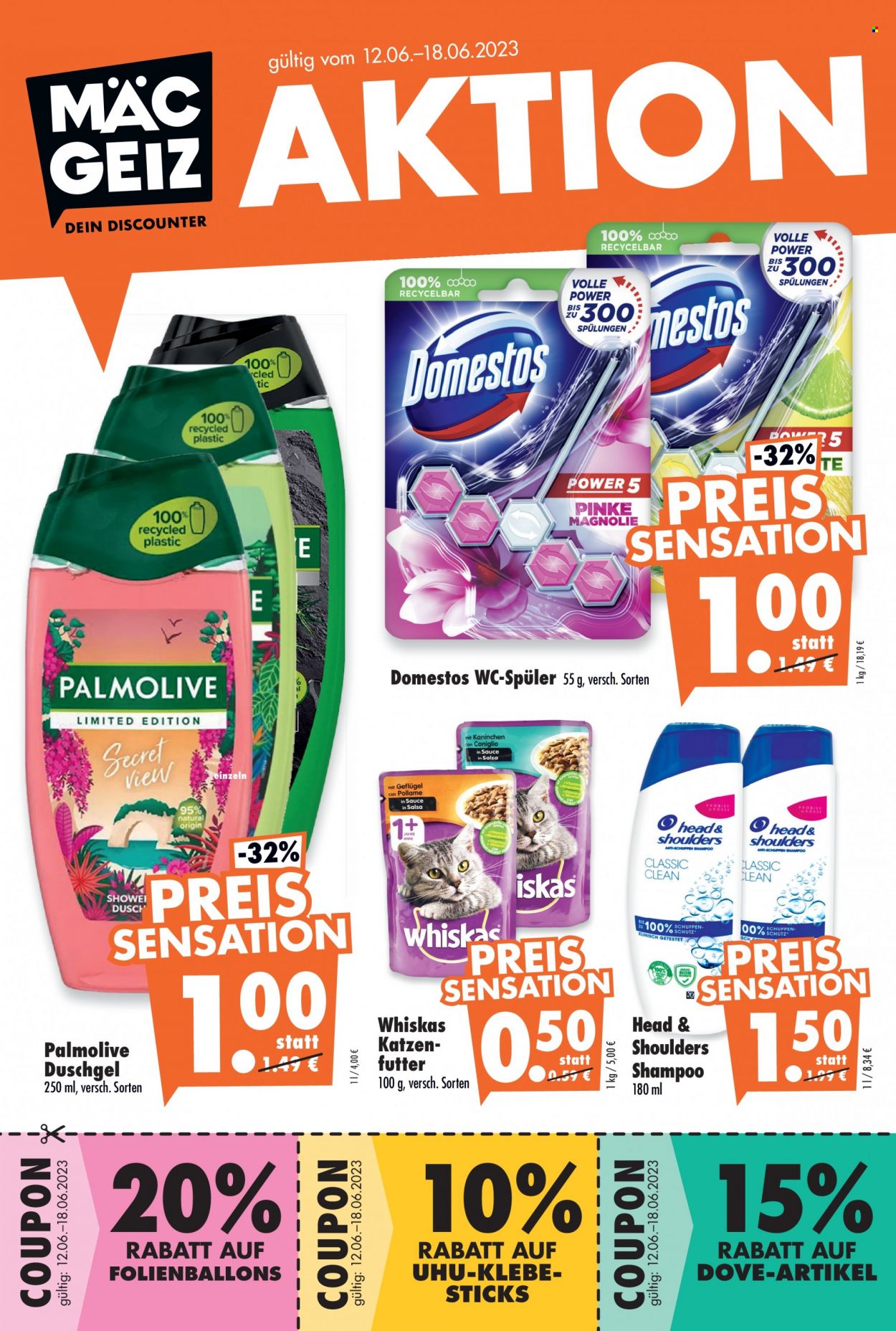 Mäc-Geiz Prospekte  - 12.06.2023 - 18.06.2023. Seite 1