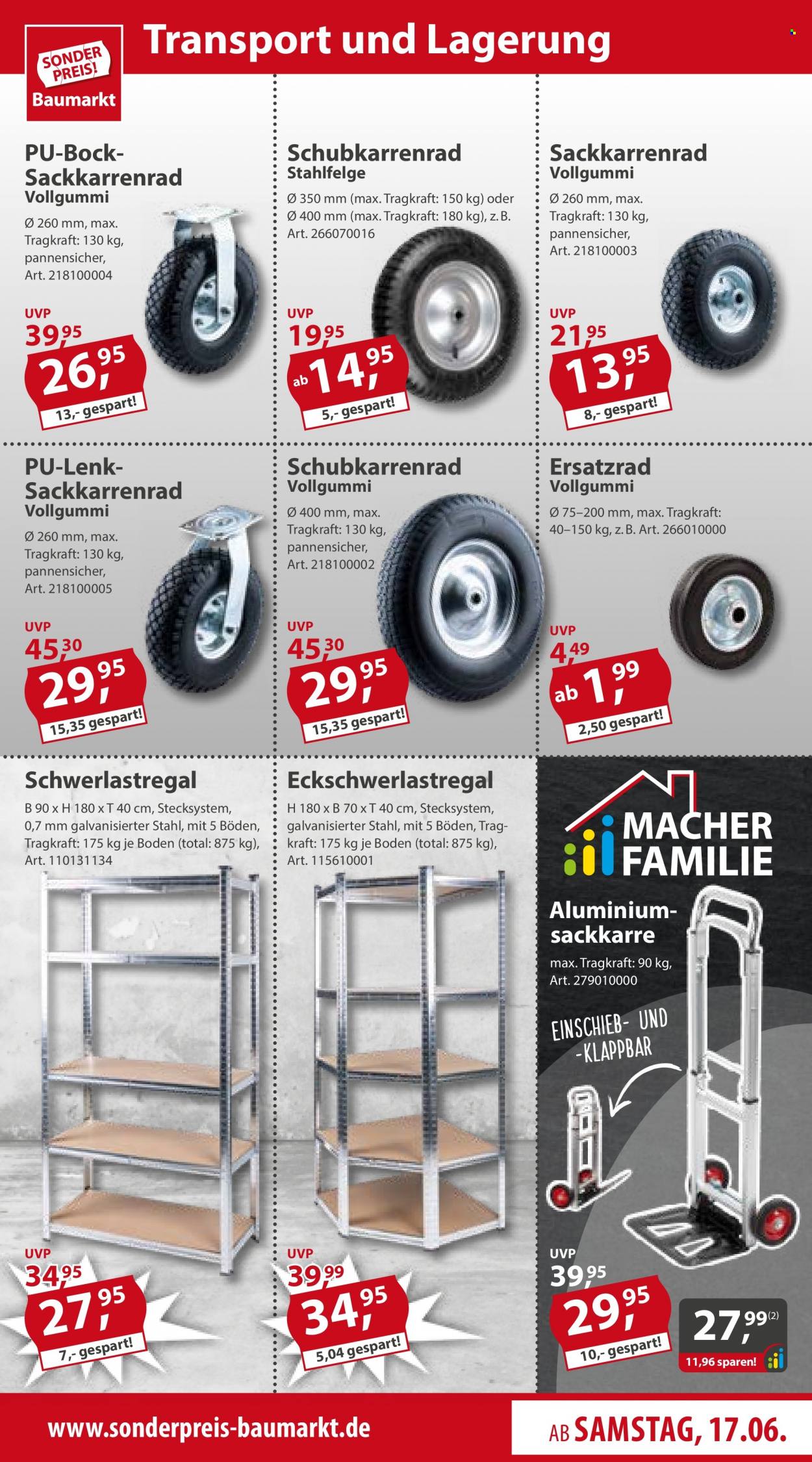 Sonderpreis-Baumarkt Prospekte  - 17.06.2023 - 23.06.2023. Seite 11