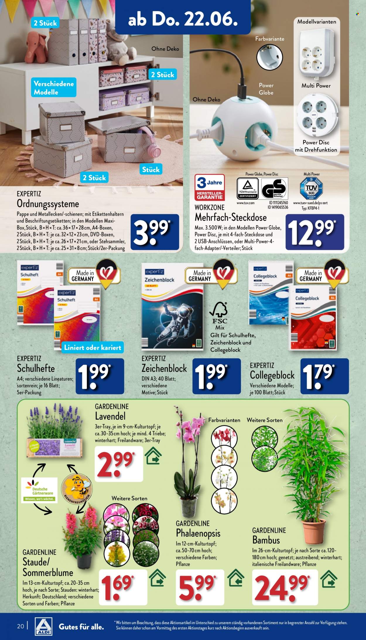 ALDI Nord Prospekte  - 19.06.2023 - 24.06.2023. Seite 20