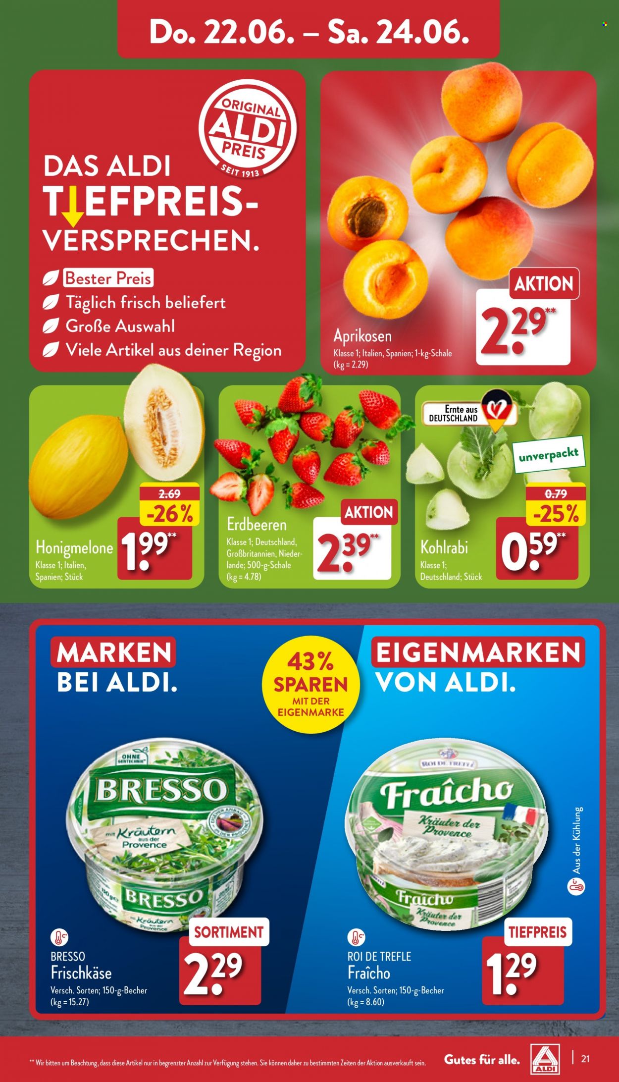 ALDI Nord Prospekte  - 19.06.2023 - 24.06.2023. Seite 21