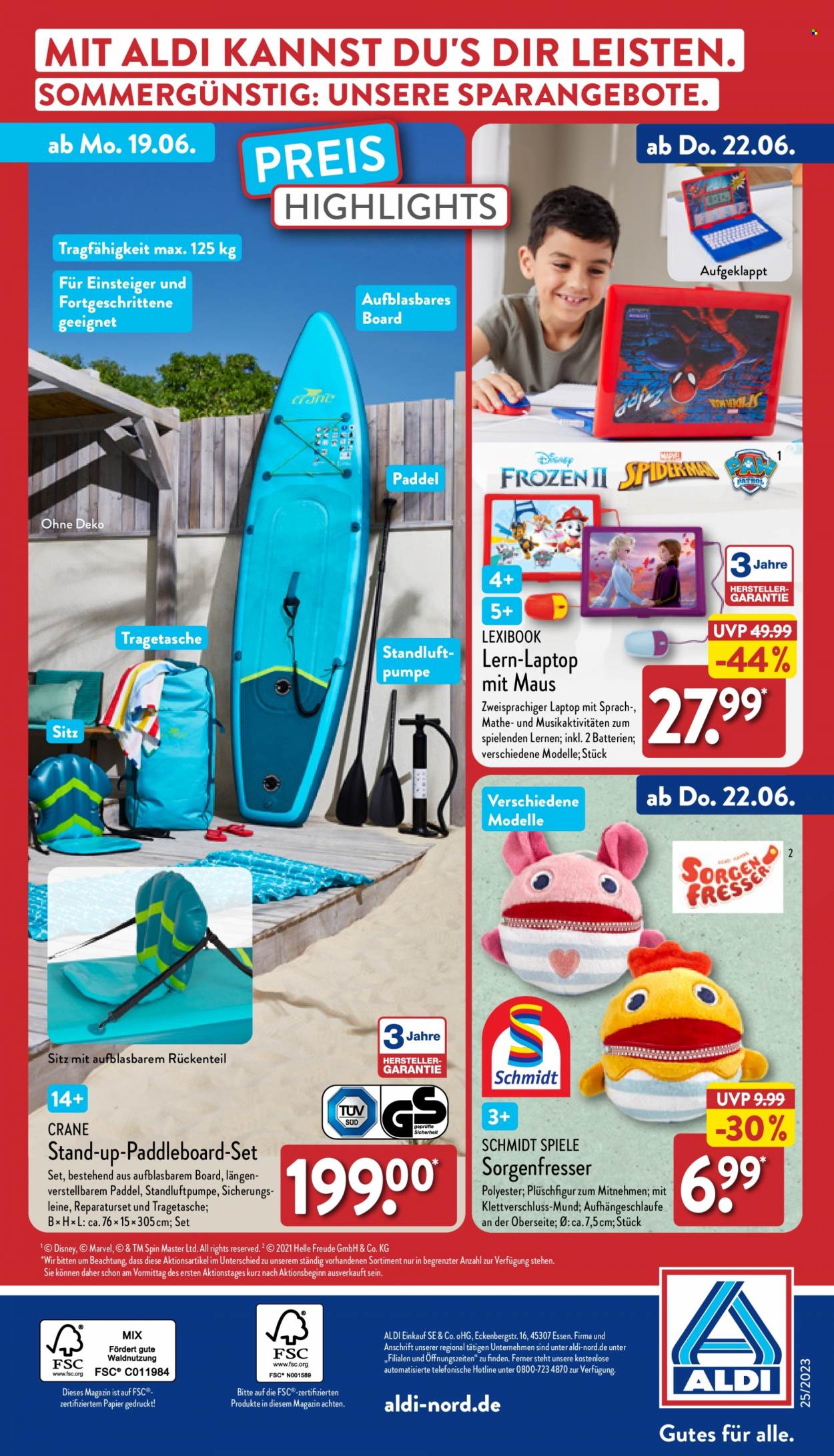 ALDI Nord Prospekte  - 19.06.2023 - 24.06.2023. Seite 36