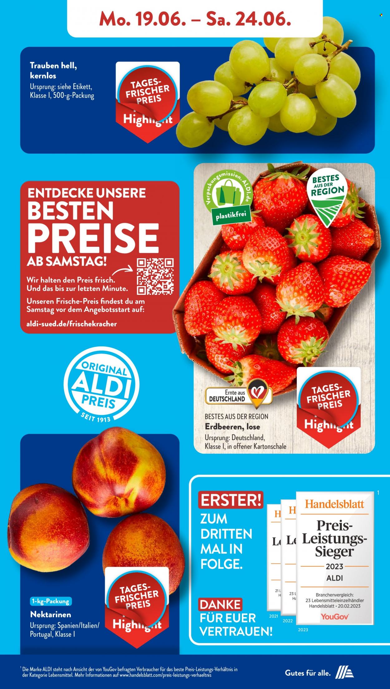 ALDI SÜD Prospekte  - 19.06.2023 - 24.06.2023. Seite 4