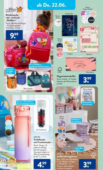 thumbnail - Kindertasche oder Kinderrucksack „DieMaus“ / Rucksack