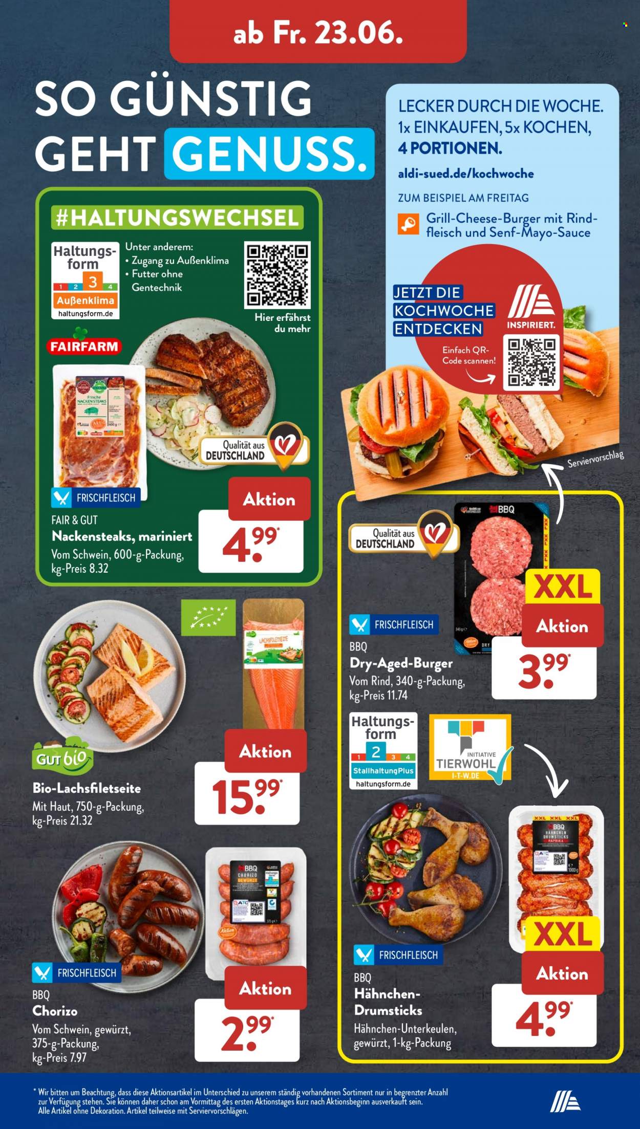 ALDI SÜD Prospekte  - 19.06.2023 - 24.06.2023. Seite 34