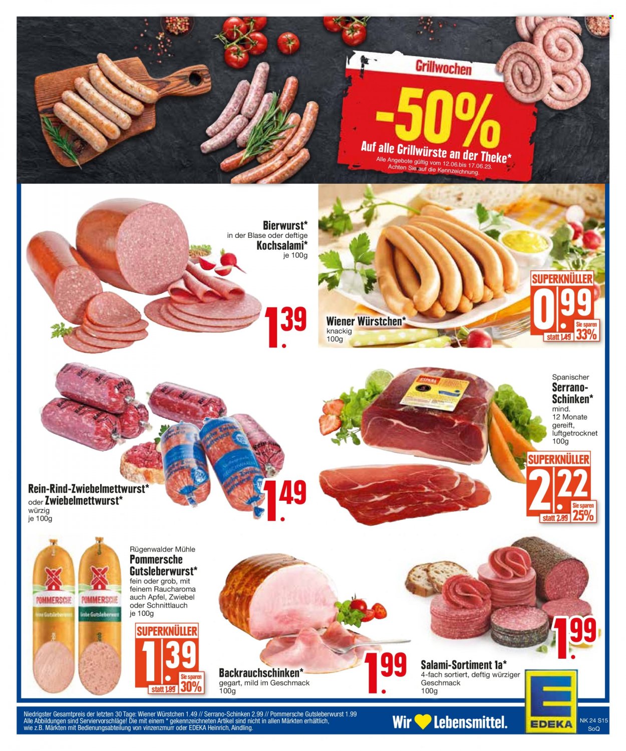 Edeka Prospekte  - 12.06.2023 - 17.06.2023. Seite 15