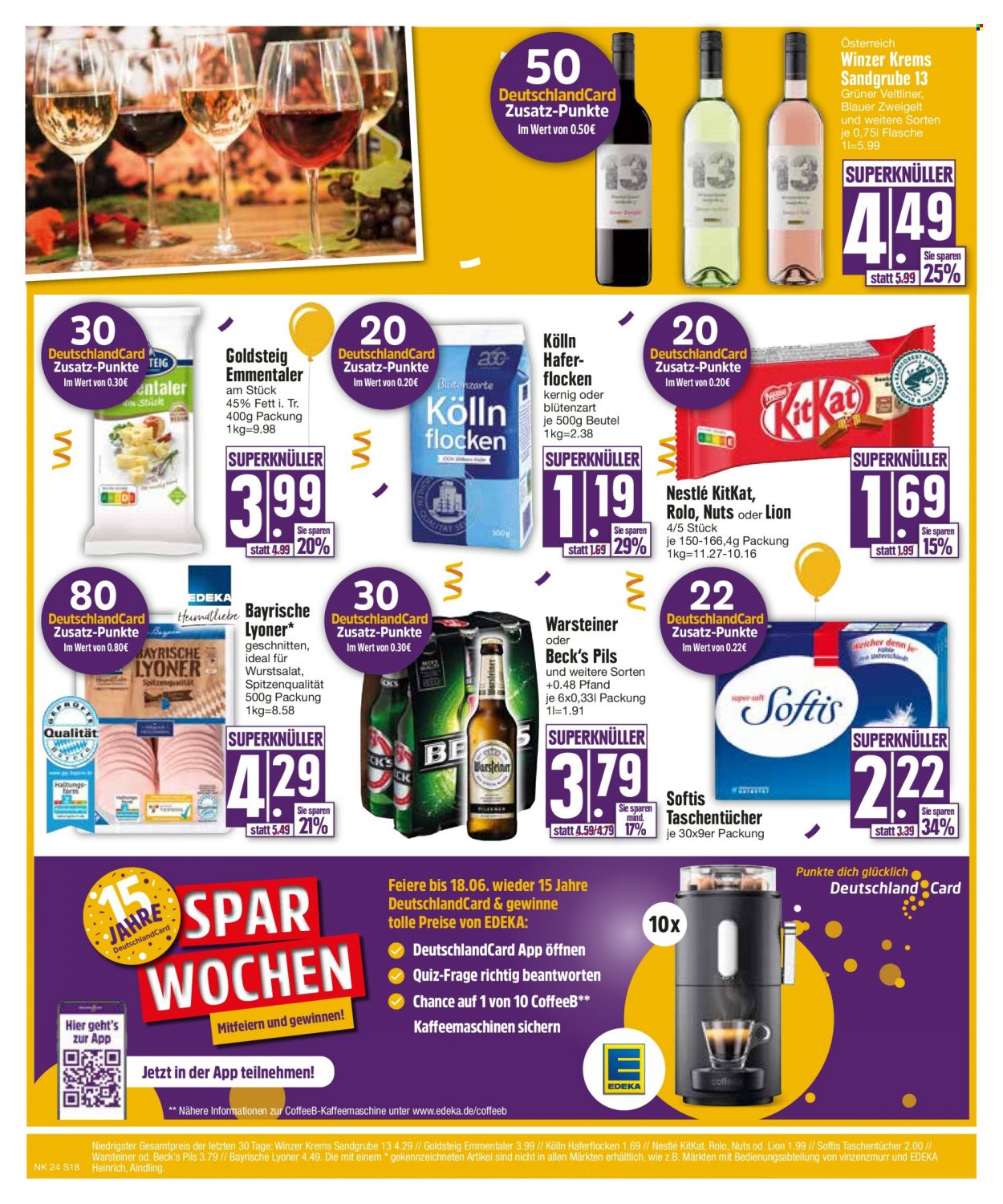 Edeka Prospekte  - 12.06.2023 - 17.06.2023. Seite 18