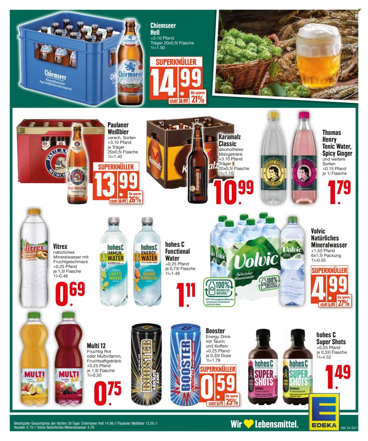 Edeka Prospekte  - 12.06.2023 - 17.06.2023. Seite 21