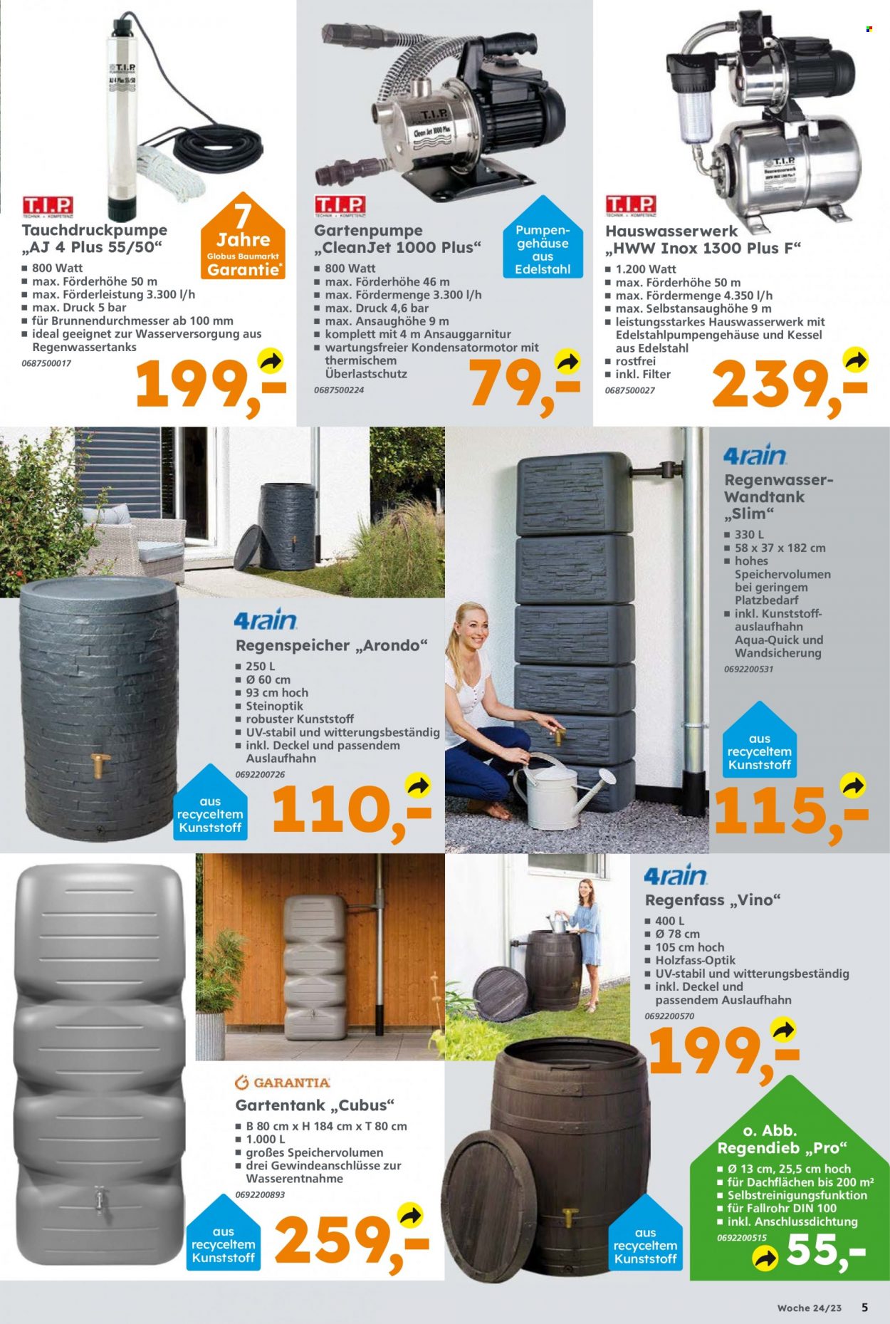 Globus Baumarkt Prospekte  - 12.06.2023 - 17.06.2023. Seite 5