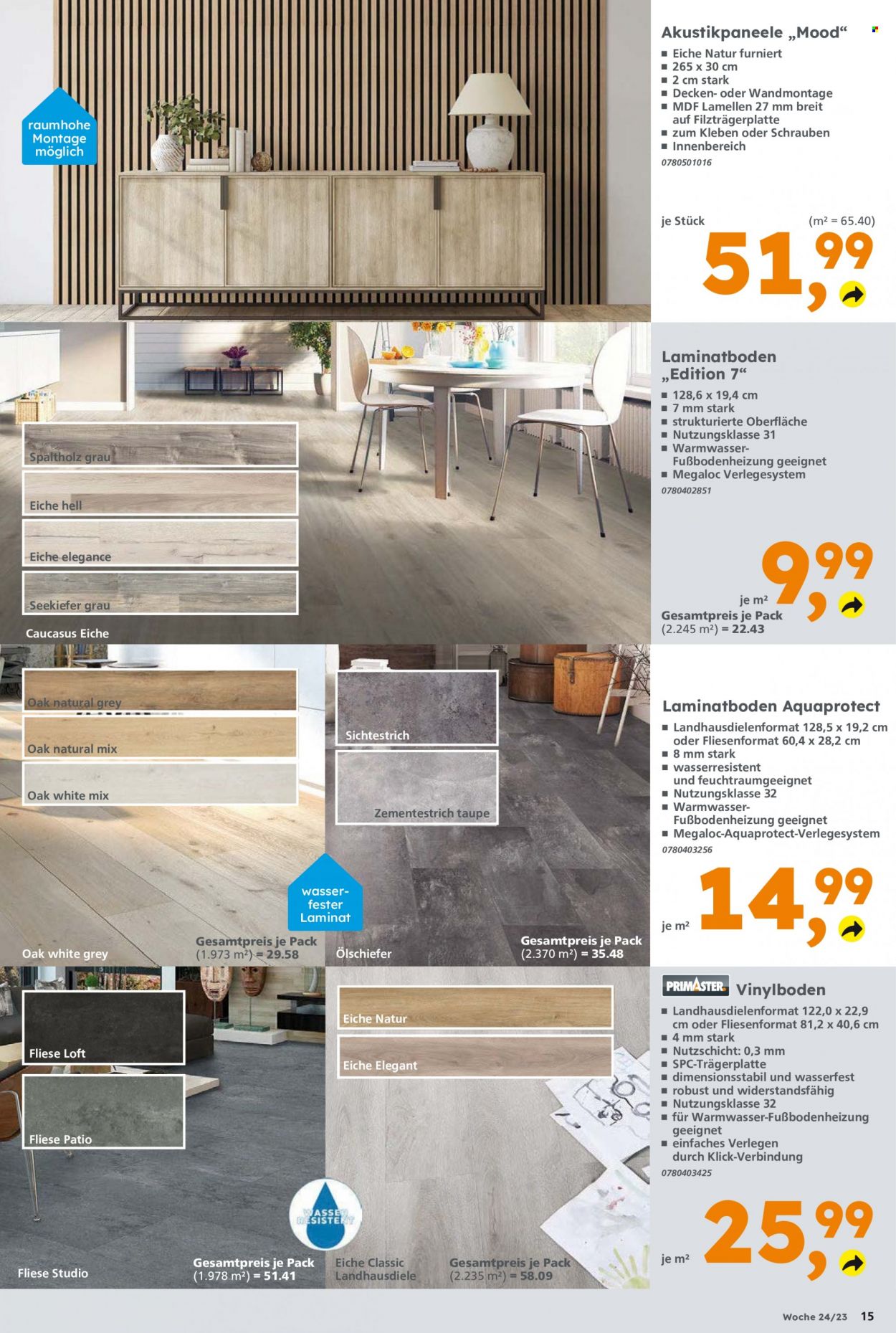 Globus Baumarkt Prospekte  - 12.06.2023 - 17.06.2023. Seite 15