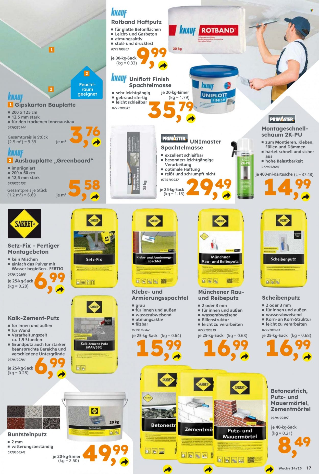 Globus Baumarkt Prospekte  - 12.06.2023 - 17.06.2023. Seite 17