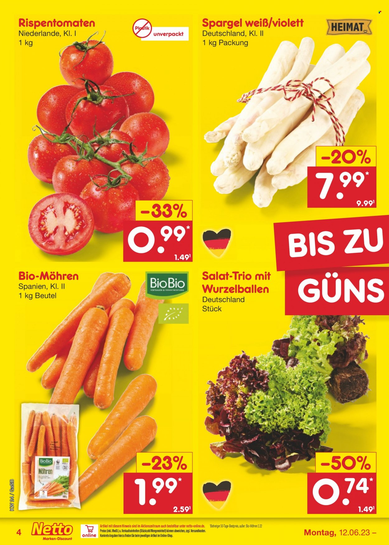 Netto Marken-Discount Prospekte  - 12.06.2023 - 17.06.2023. Seite 4