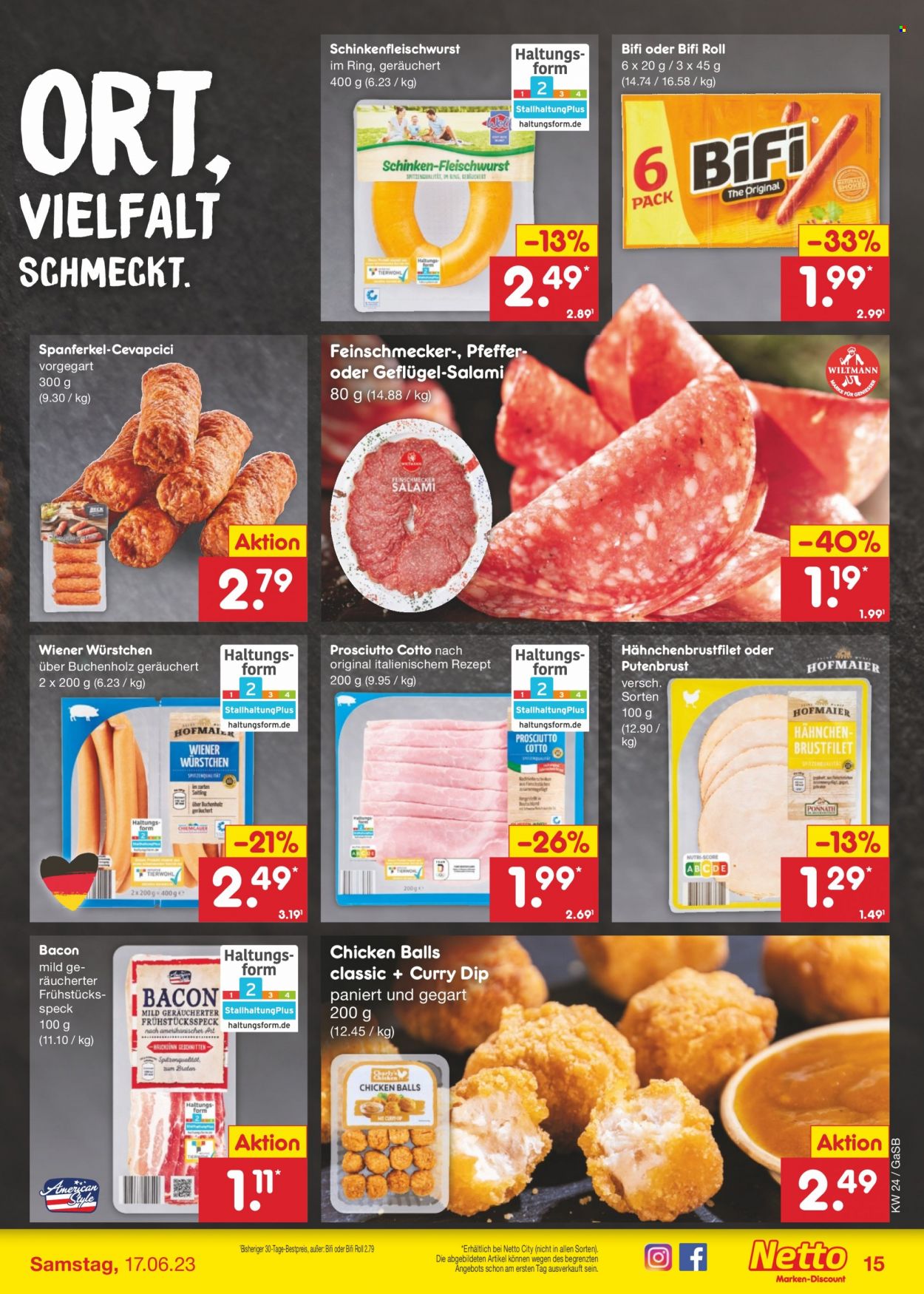 Netto Marken-Discount Prospekte  - 12.06.2023 - 17.06.2023. Seite 15