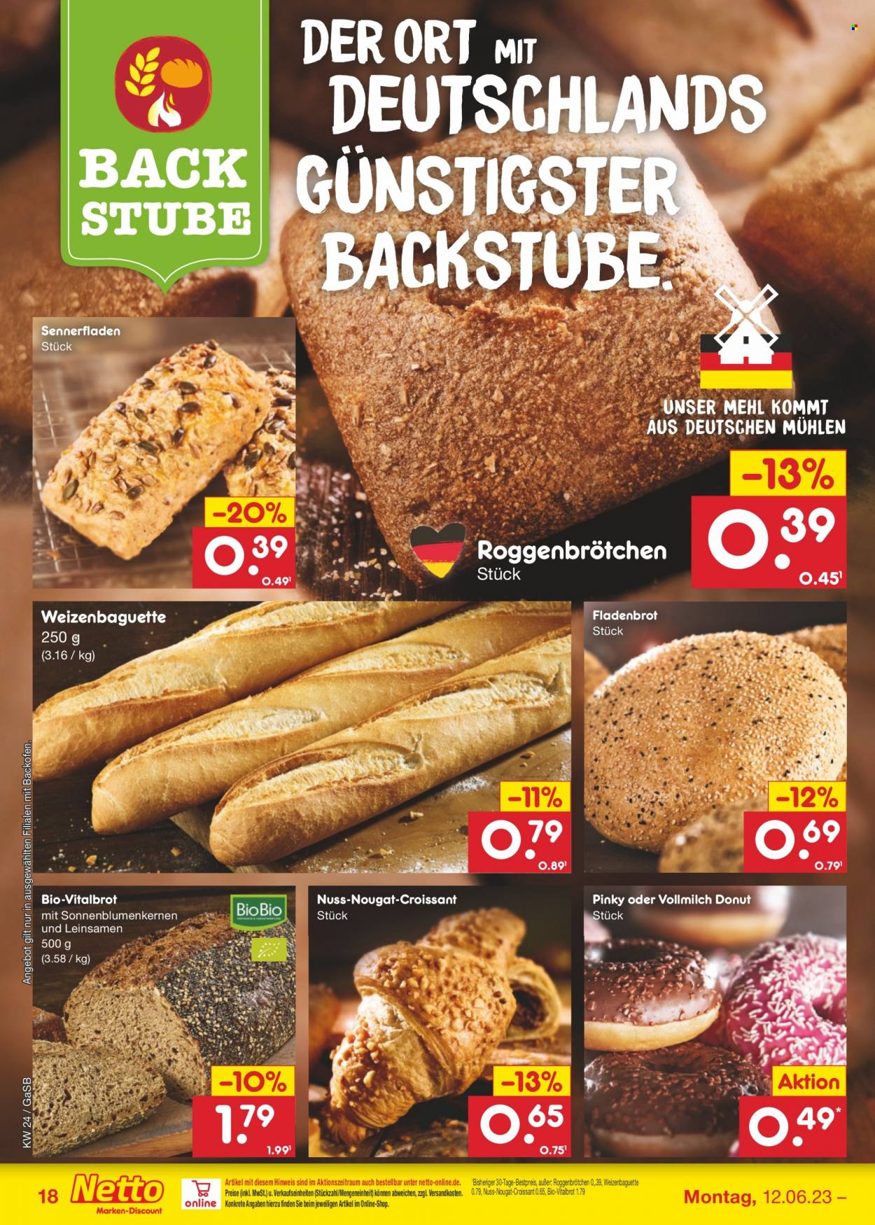 Netto Marken-Discount Prospekte  - 12.06.2023 - 17.06.2023. Seite 18
